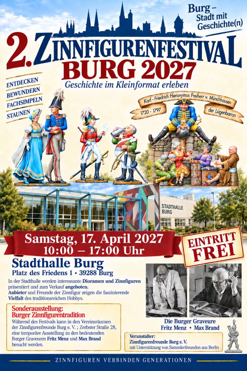 Zinnfigurenbörse Burg 2025